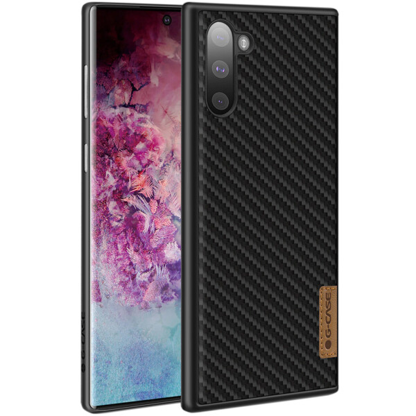 

Карбоновая накладка G-Case Dark series для Samsung Galaxy Note 10 Черный (4344731)