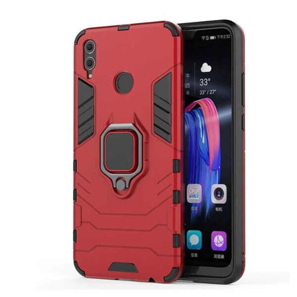 

Ударопрочный чехол Transformer Ring for Magnet для Huawei Honor 8X Красный / Dante Red (2579351)