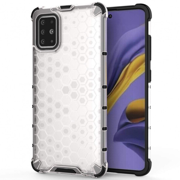 

Ударопрочный чехол Honeycomb для Samsung Galaxy A51 Прозрачный (1588886)