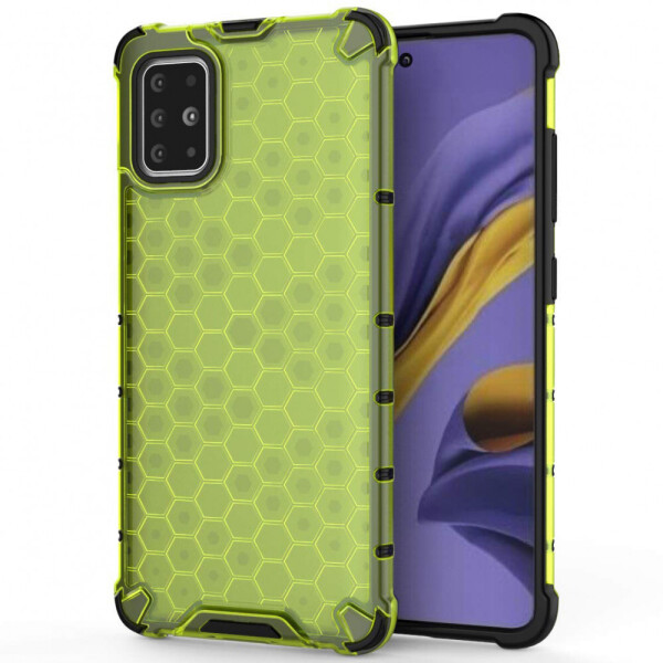 

Ударопрочный чехол Honeycomb для Samsung Galaxy A51 Зеленый (6379803)