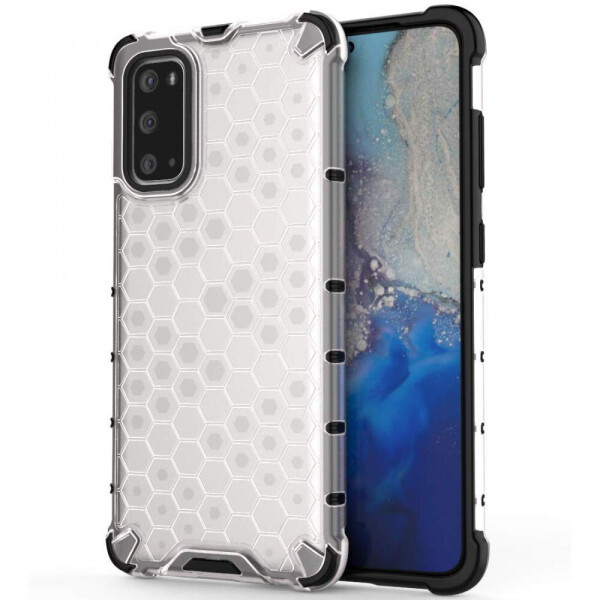 

Ударопрочный чехол Honeycomb для Samsung Galaxy S20 Прозрачный (6017198)