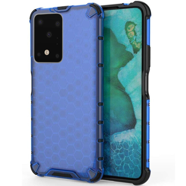 

Ударопрочный чехол Honeycomb для Samsung Galaxy S20 Ultra Синий (2670533)
