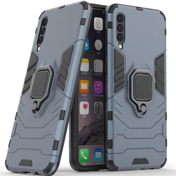 

Ударопрочный чехол Transformer Ring for Magnet для Samsung Galaxy A50 / A50s / A30s Серый / Metal slate (1779866)