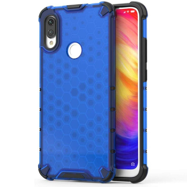 

Ударопрочный чехол Honeycomb для Xiaomi Redmi 7 Синий (7373332)