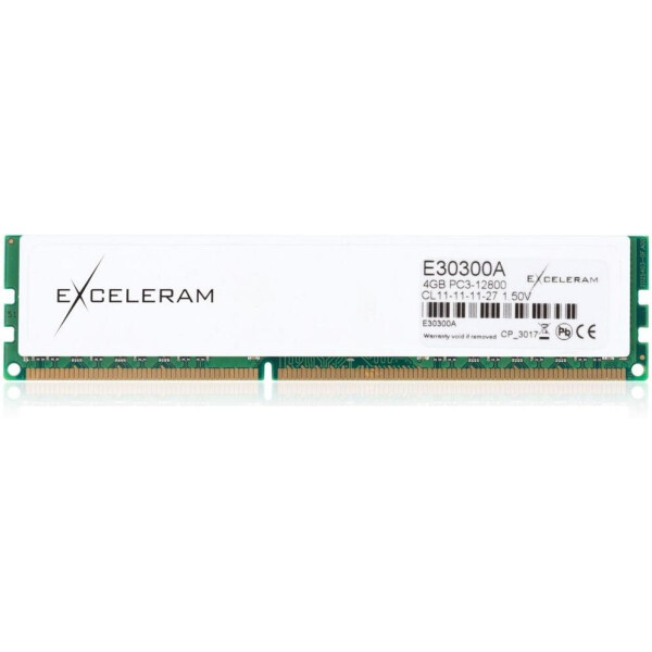 

Оперативная память DDR3 4GB 1600 MHz Heatsink: white Sark eXceleram (E30300A)