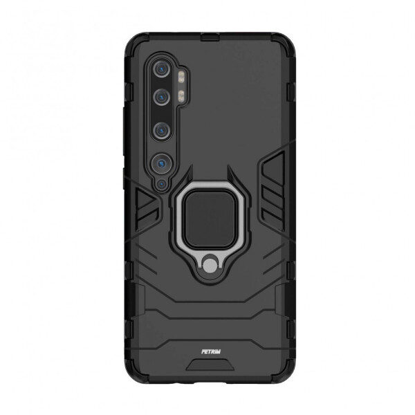 

Ударопрочный чехол Transformer Ring for Magnet для Xiaomi Note 10 / Note 10 Pro/CC9 Pro Черный / Soul Black (6964090)