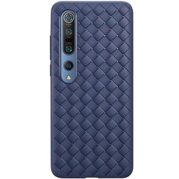 

PU чехол-накладка Epik Weaving series для Xiaomi Mi 10 / Mi 10 Pro Синий (1421877)