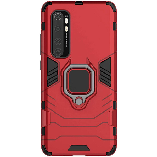

Ударопрочный чехол Transformer Ring for Magnet для Xiaomi Mi Note 10 Lite Красный / Dante Red (314414)
