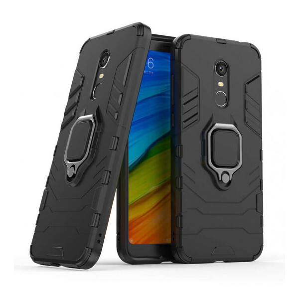

Ударопрочный чехол Transformer Ring for Magnet для Xiaomi Redmi 5 Plus/Redmi Note 5(SC) Черный / Soul Black (1652943)