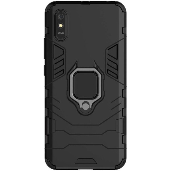 

Ударопрочный чехол Transformer Ring for Magnet для Xiaomi Redmi 9A Черный / Soul Black (1618346)