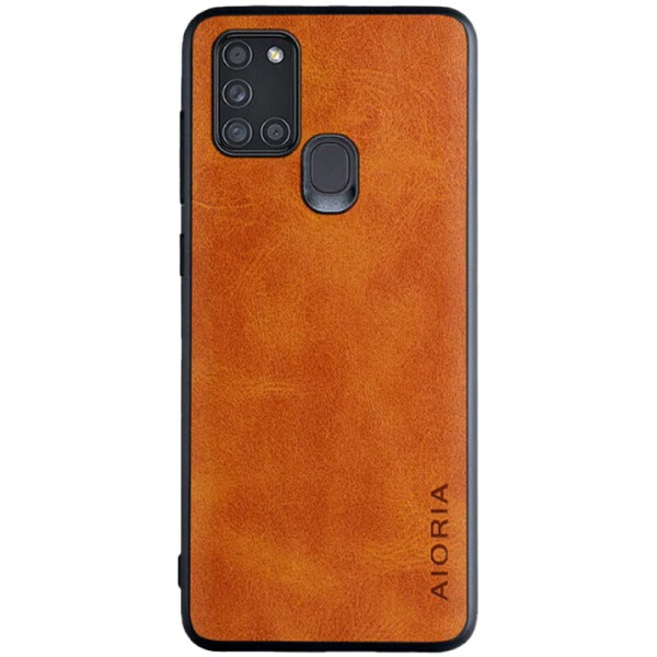 

Кожаный чехол AIORIA Vintage для Samsung Galaxy A21s Коричневый (9628998)