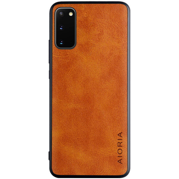 

Кожаный чехол AIORIA Vintage для Samsung Galaxy S20 Коричневый (1459054)