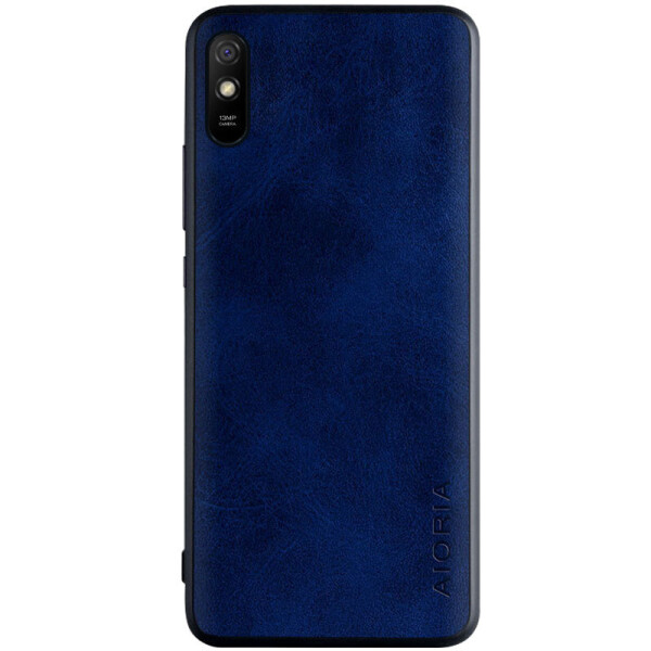

Кожаный чехол AIORIA Vintage для Xiaomi Redmi 9A Синий (692134)