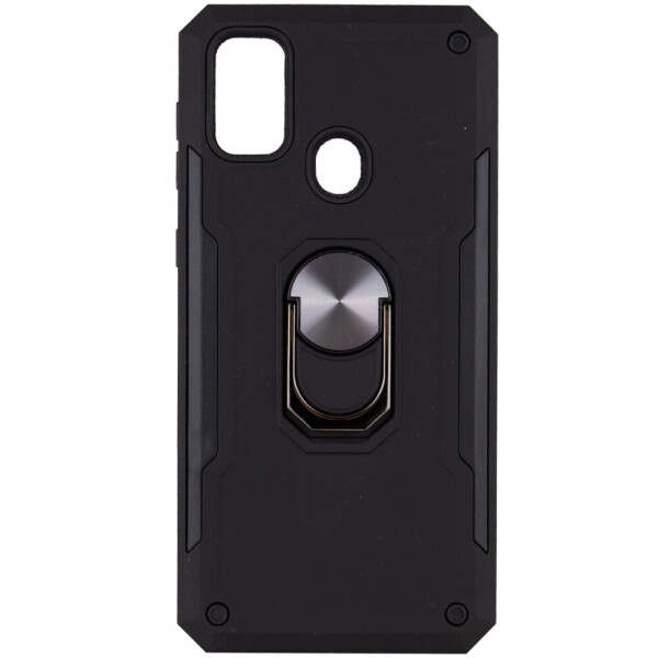 

Ударопрочный чехол SG Ring Color магнитный держатель для Samsung Galaxy M30s / M21 Черный (3872570)