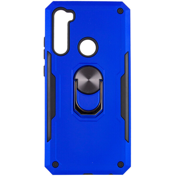 

Ударопрочный чехол SG Ring Color магнитный держатель для Xiaomi Redmi Note 8 Синий (6433954)