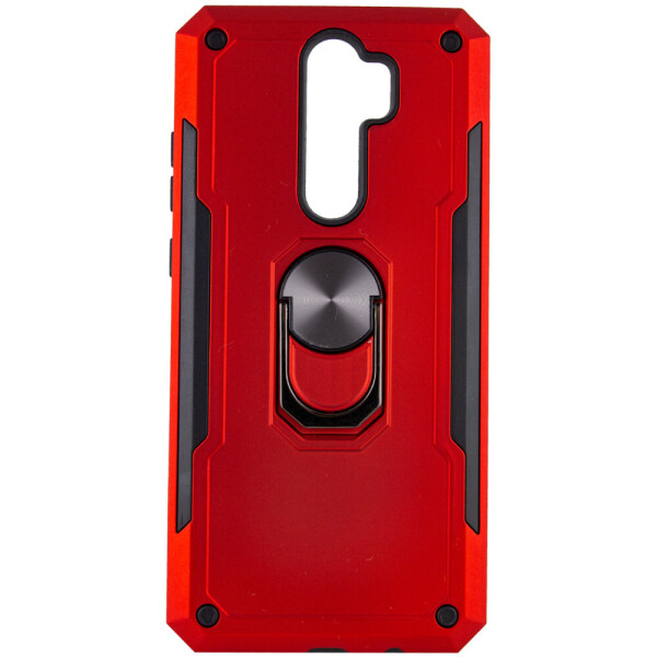 

Ударопрочный чехол SG Ring Color магнитный держатель для Xiaomi Redmi Note 8 Pro Красный (5280251)