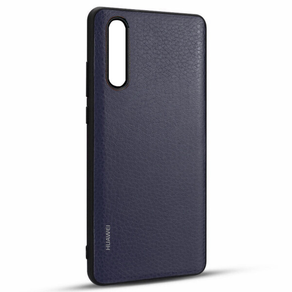 

Кожаная накладка Classic series для Huawei Honor 9X (China) Синий, Черный с красной строчкой (6484037)