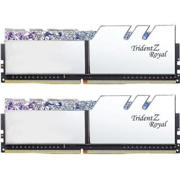 

DDR4 2х8GB/3000 G.Skill Trident Z Royal (F4-3000C16D-16GTRS)