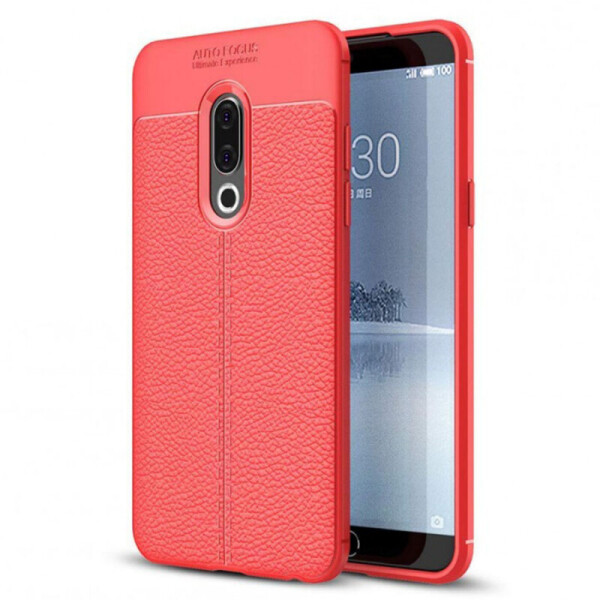 

TPU чехол iPaky Litchi Series для Meizu 15 Plus Красный (4608266)