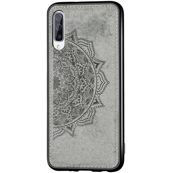 

TPU+Textile чехол Mandala с 3D тиснением для Samsung Galaxy A70 (A705F) Серый (6104320)