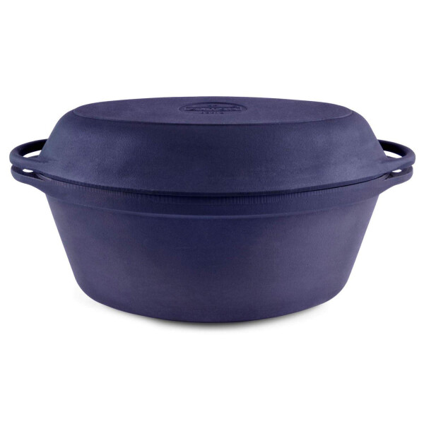 

Гусятница чугунная с чугунной крышкой-сковородой 3,5 л Ситон