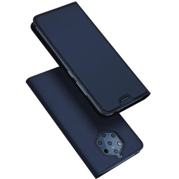 

Чехол-книжка Dux Ducis с карманом для визиток для Nokia 9 PureView Синий (5478075)