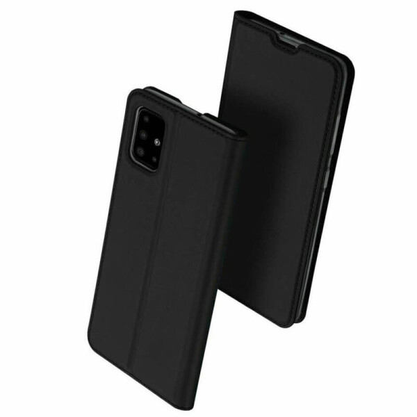 

Чехол-книжка Dux Ducis с карманом для визиток для Samsung Galaxy A71 Черный (7600196)