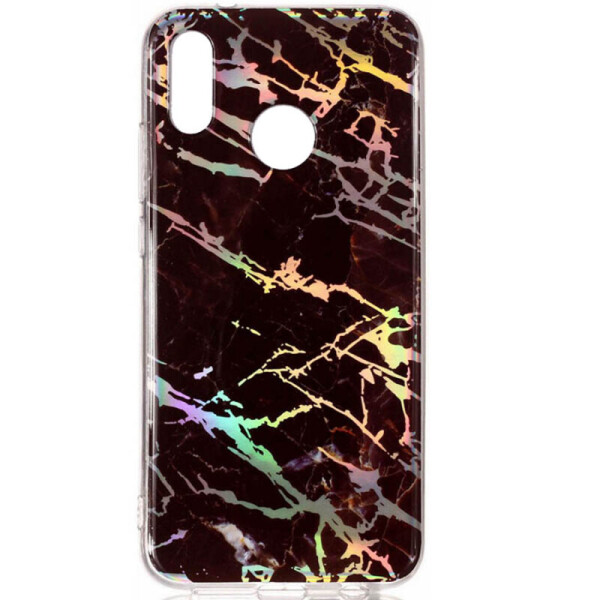 

TPU чехол Marble Series для Huawei P20 Lite Черный (8784656)
