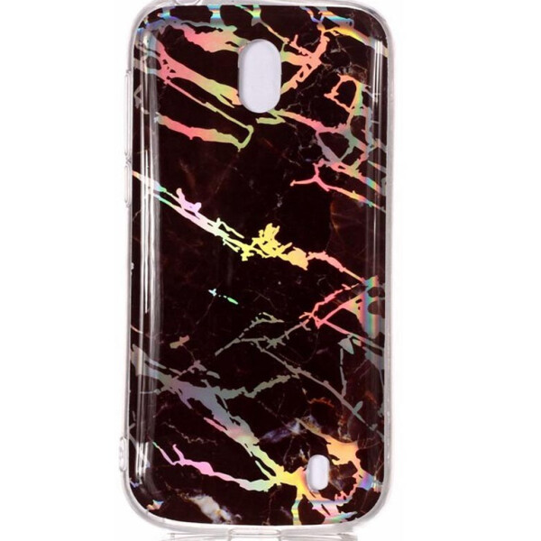 

TPU чехол Marble Series для Nokia 1 Черный (9365040)