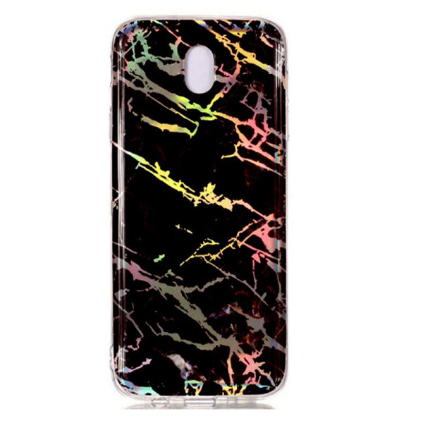 

TPU чехол Marble Series для Samsung Galaxy J3 (2018) Черный (6354017)