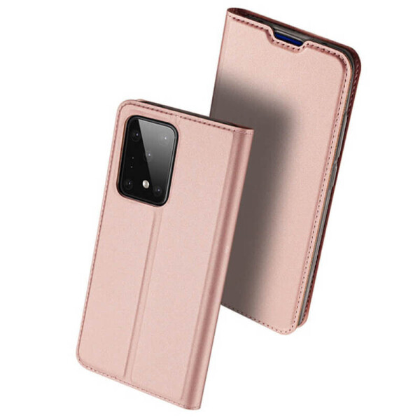 

Чехол-книжка Dux Ducis с карманом для визиток для Samsung Galaxy S20 Ultra Rose Gold (8991247)
