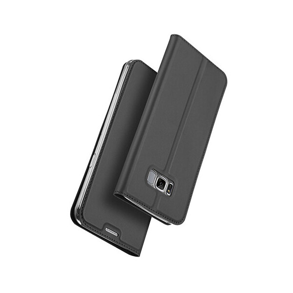 

Чехол-книжка Dux Ducis с карманом для визиток для Samsung G950 Galaxy S8 Серый (8544265)