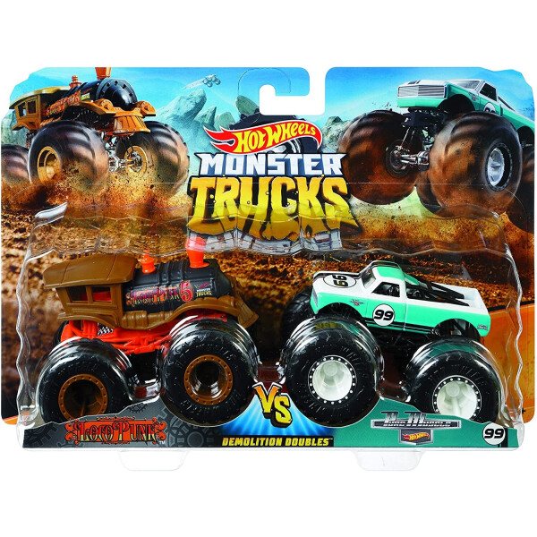 

Набор из 2 машинок Хот Вилс Монстер Тракс в ассортименте Hot Wheels Monster Demo Doubles Trucks 2 Pack FYJ64