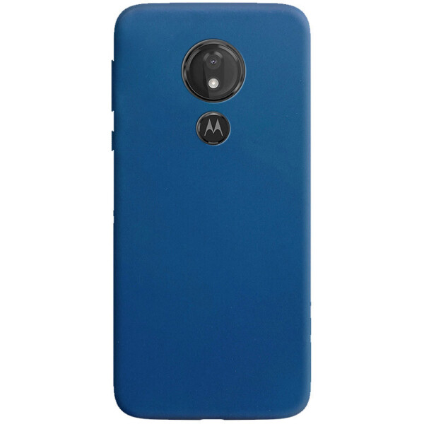

Силиконовый чехол Candy для Motorola Moto G7 Play Синий (8487333)