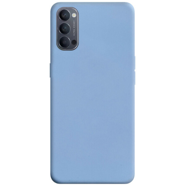 

Силиконовый чехол Candy для Oppo Reno 4 Голубой / Lilac Blue (6122050)