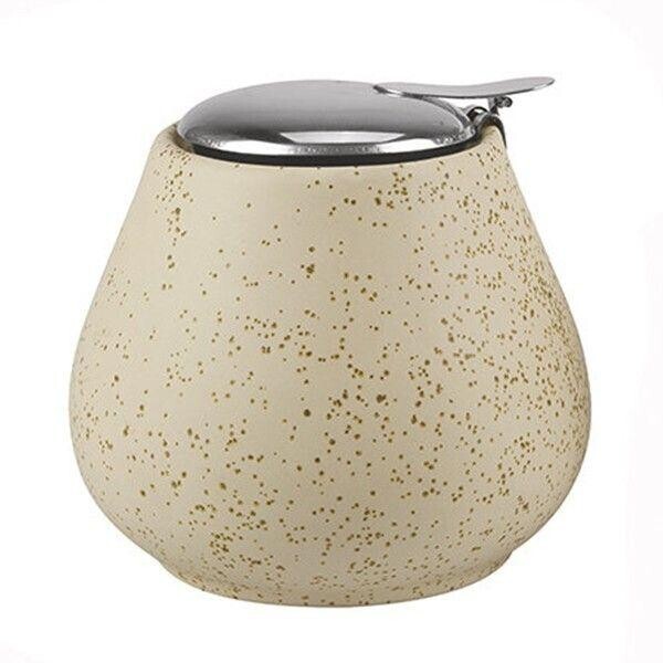 

Сахарница керамическая Fissman 600 мл песочный SB-9379.600