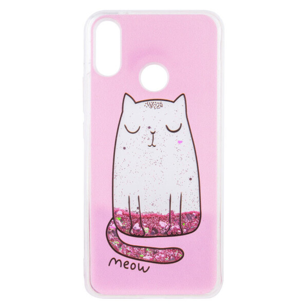 

TPU чехол с переливающимися блестками для Samsung Galaxy A40 (A405F) Котенок (1282793)