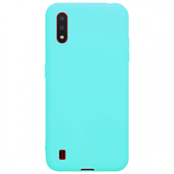 

Силиконовый чехол Candy для Samsung Galaxy A01 Бирюзовый (3349078)
