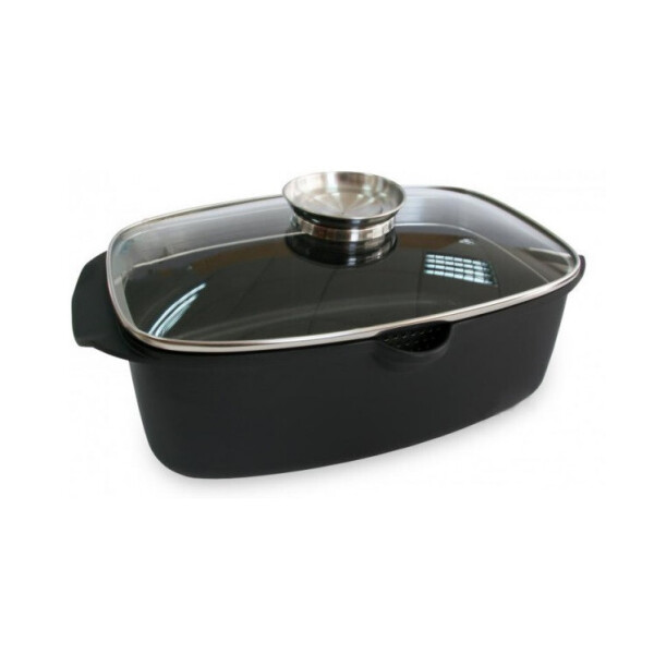 

Гусятница с антипригарным покрытием Lessner Black Pro 5,6 л 55873