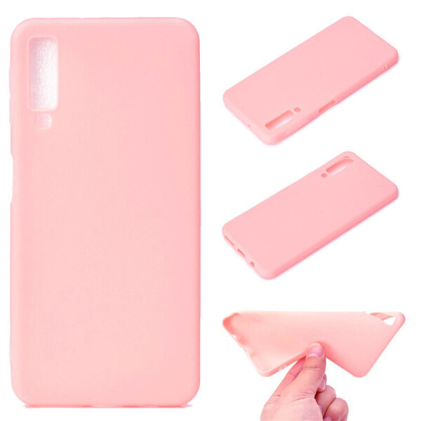 

Силиконовый чехол Candy для Samsung A750 Galaxy A7 (2018) Розовый (1825861)