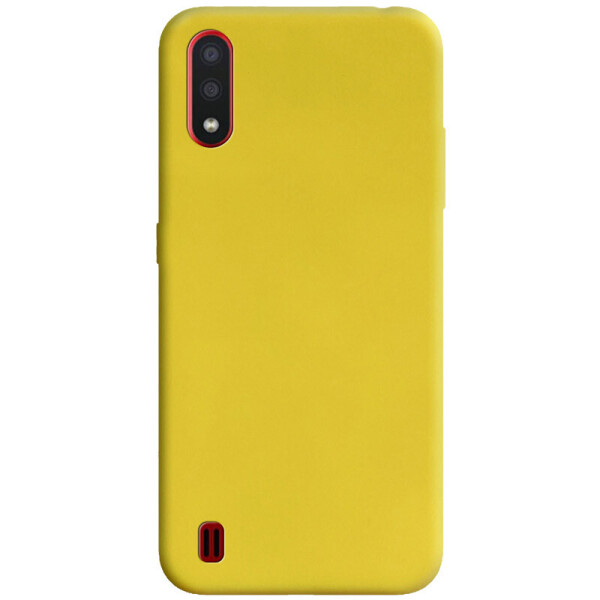 

Силиконовый чехол Candy для Samsung Galaxy M01 Желтый (3695168)