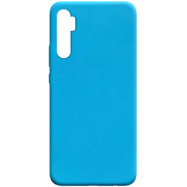 

Силиконовый чехол Candy для Xiaomi Mi Note 10 Lite Голубой (9179330)