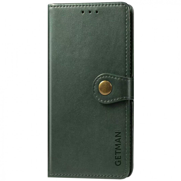 

Кожаный чехол книжка GETMAN Gallant (PU) для Samsung Galaxy M31 Зеленый (4743693)