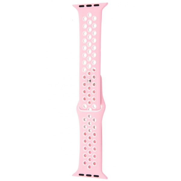 

Силиконовый ремешок Sport Nike+ для Apple watch 42mm/44mm White/Pink sand (9975295)