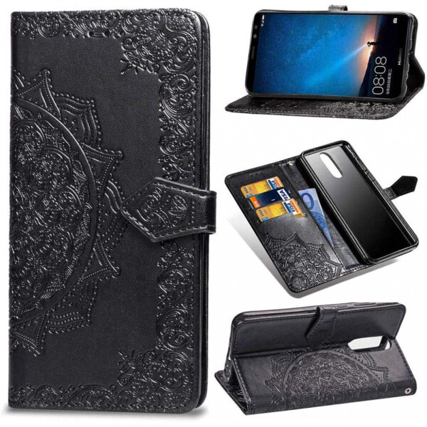 

Кожаный чехол (книжка) Art Case с визитницей для Huawei Mate 10 Lite Черный (9229280)