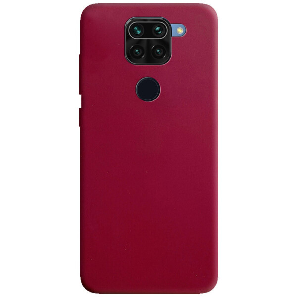 

Силиконовый чехол Candy для Xiaomi Redmi Note 9 / Redmi 10X Бордовый (7767782)