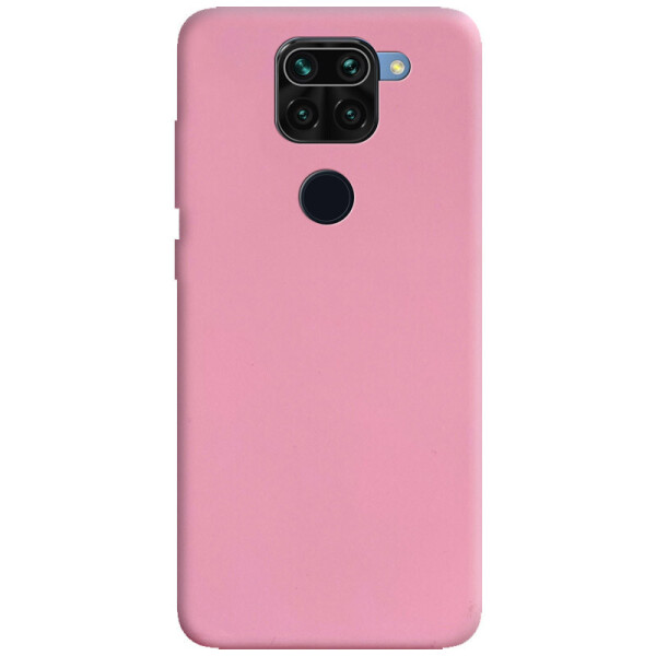 

Силиконовый чехол Candy для Xiaomi Redmi Note 9 / Redmi 10X Розовый (6308505)
