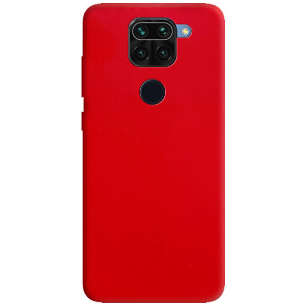 

Силиконовый чехол Candy для Xiaomi Redmi Note 9 / Redmi 10X Красный (3291273)