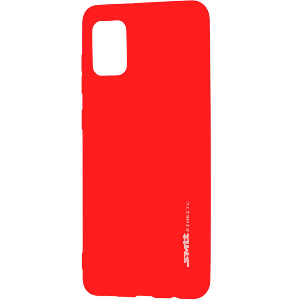 

TPU чехол матовый SMTT для Samsung Galaxy A31 Красный (soft touch) (7496416)
