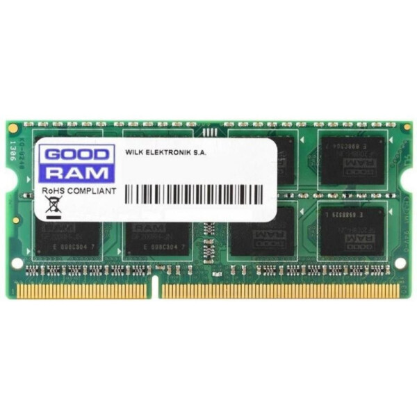 

SO-DIMM 4GB/1600 1,35V DDR3L GOODRAM (GR1600S3V64L11S/4G)